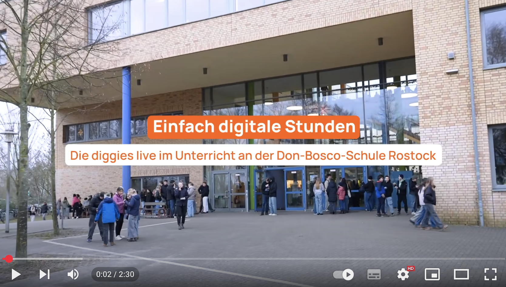 Best-Practice-Video: diggies im Einsatz an der Don-Bosco-Schule in Rostock