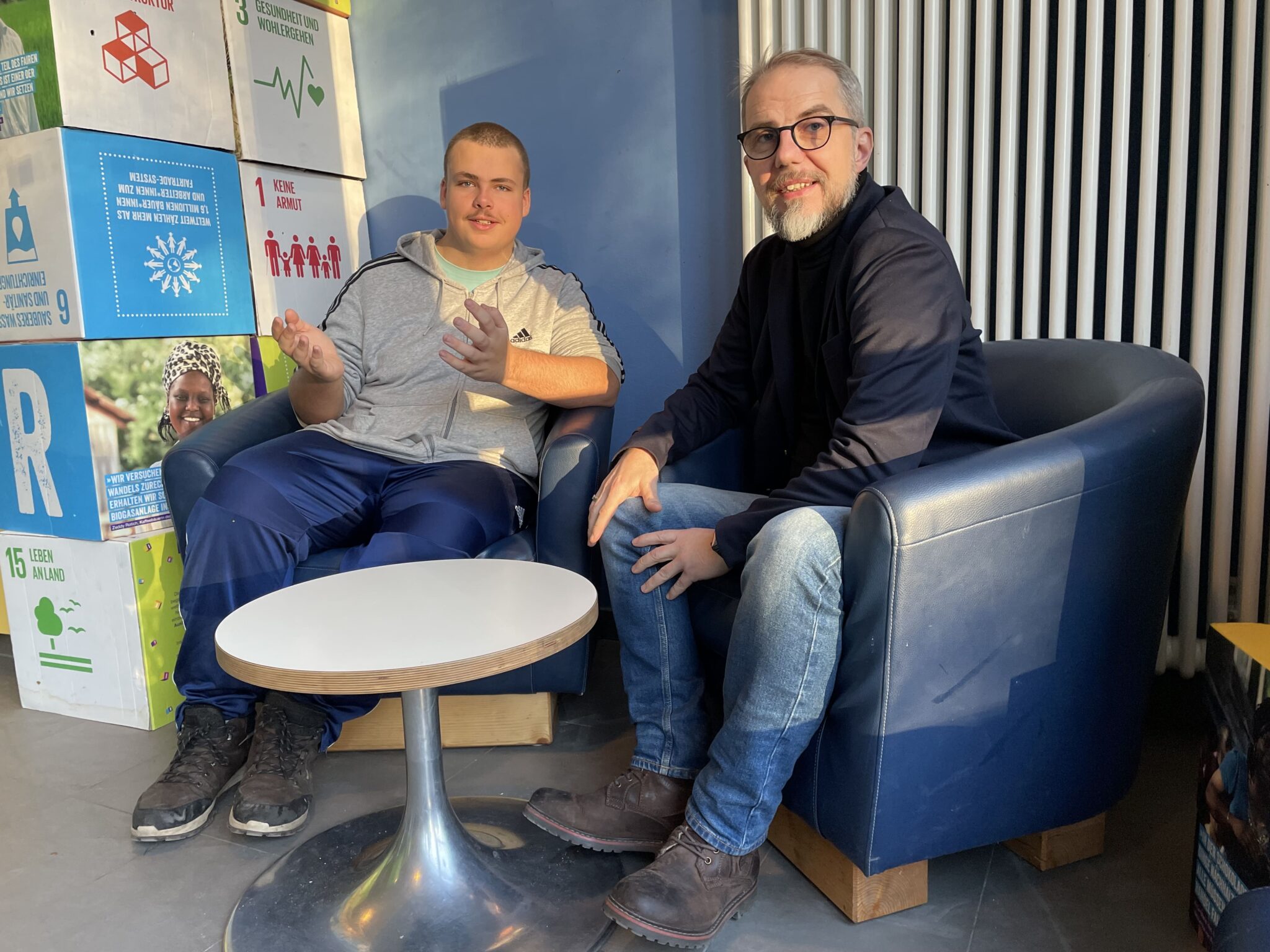 Gert Mengel und Steven Giese