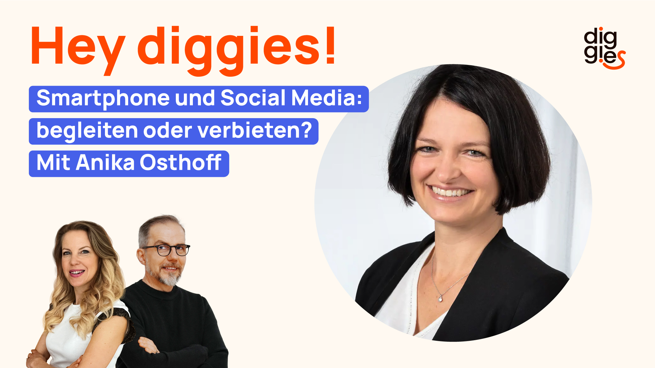 Cover Podcast-Folge mit Anika Osthoff zum Thema Mediennutzung im Unterricht