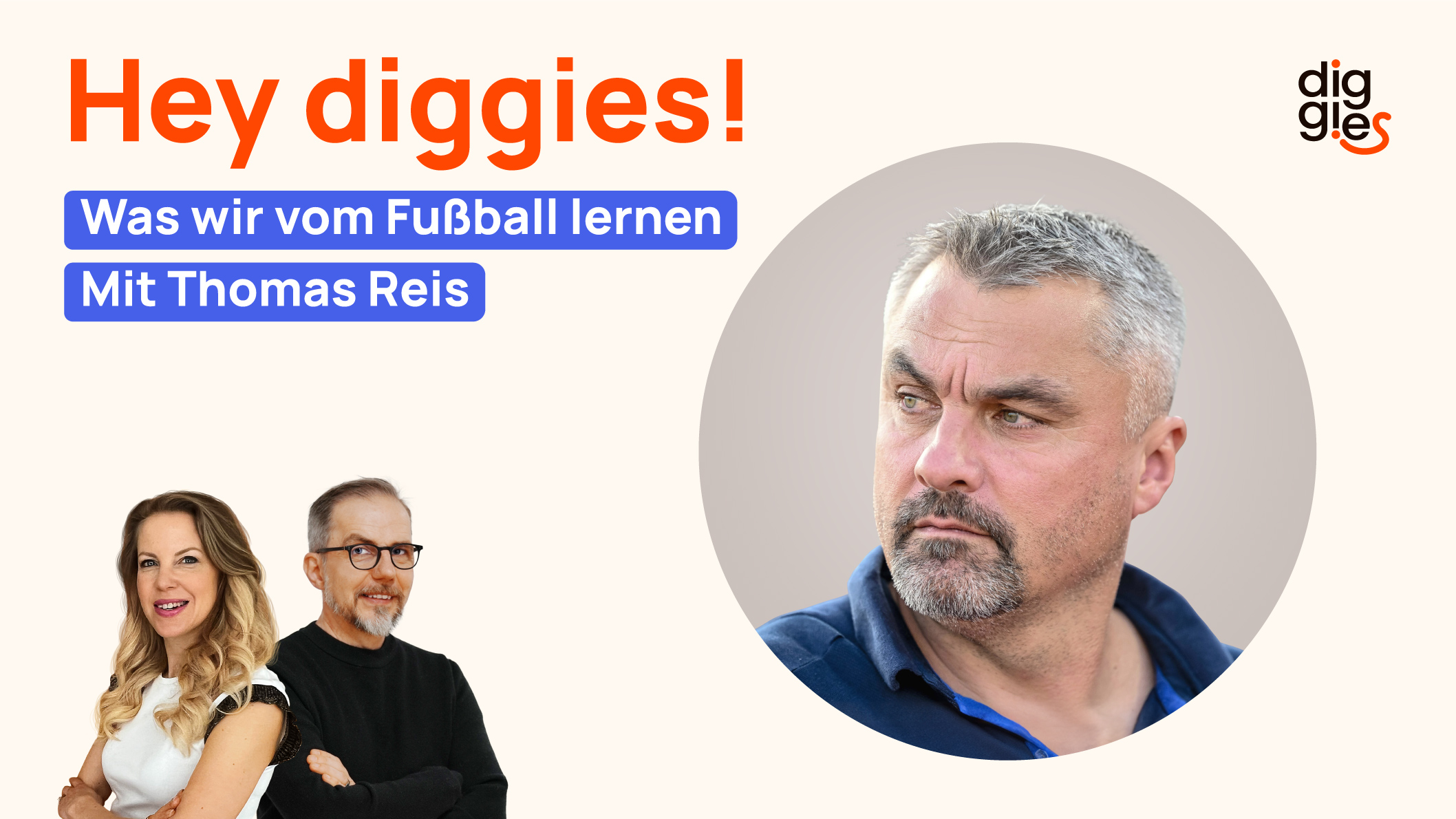 Podcast-Cover mit Thomas Reis